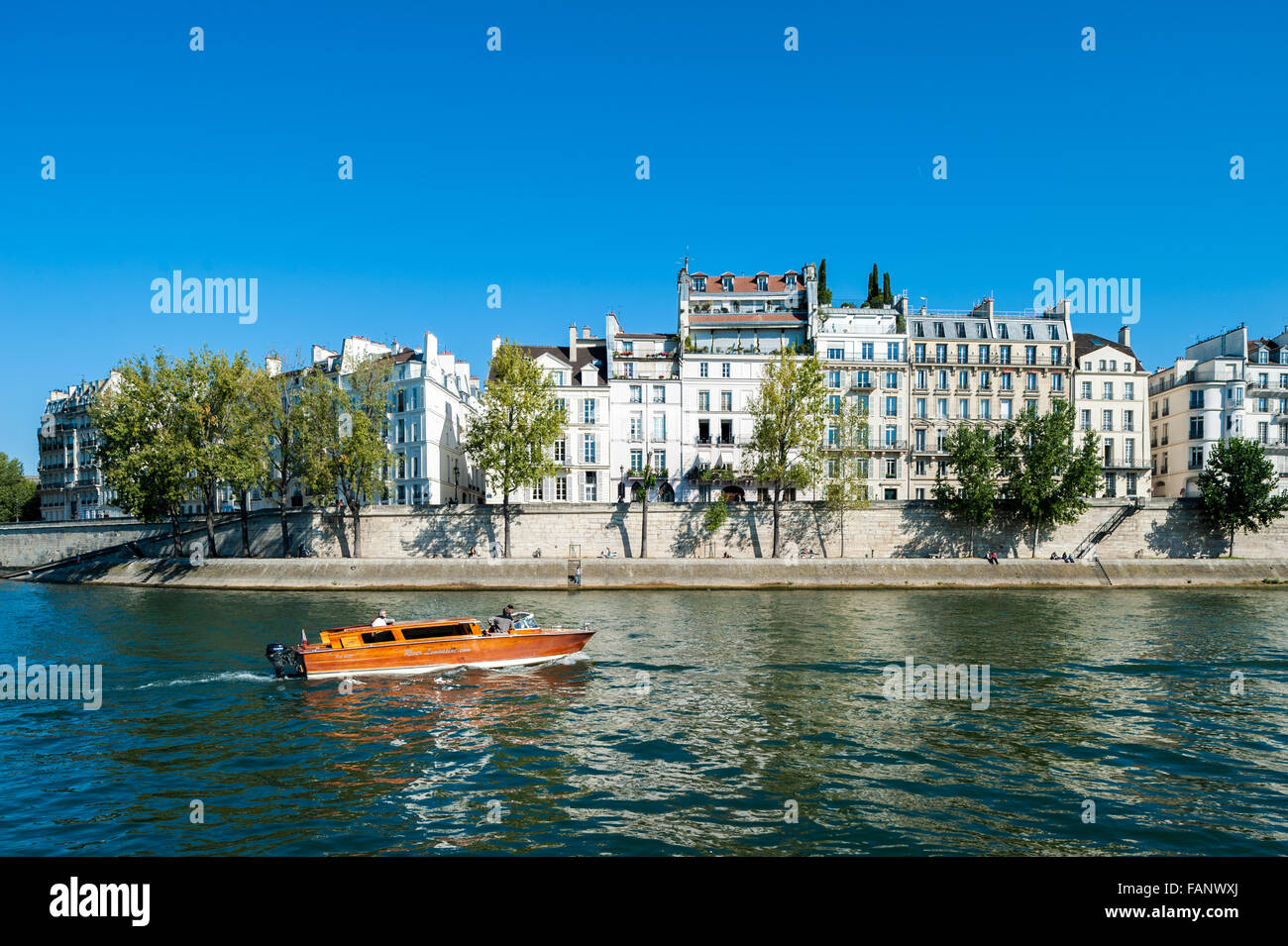 Frankreich, Paris, La Seineufer Stockfoto