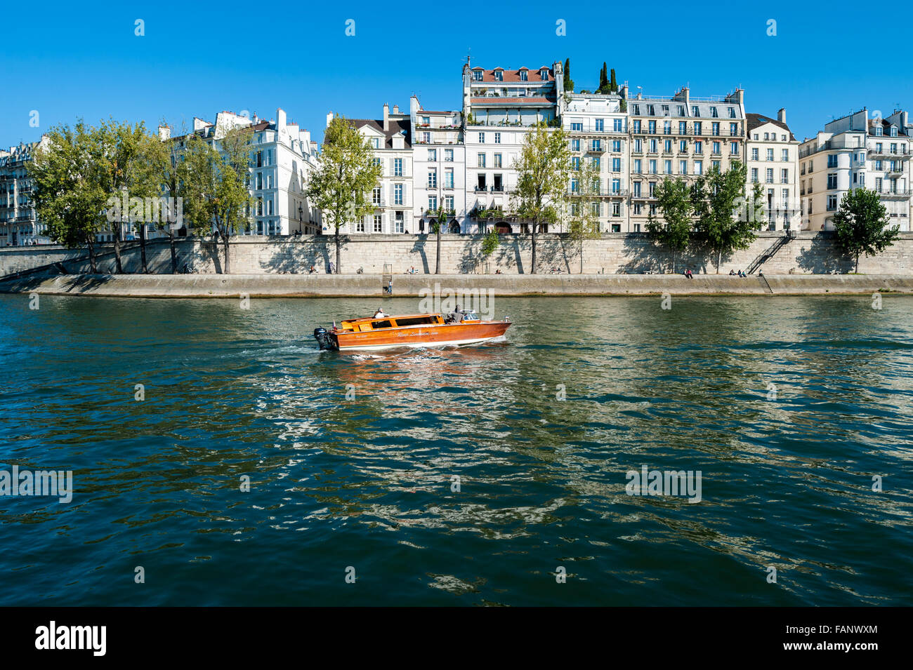 Frankreich, Paris, La Seineufer Stockfoto