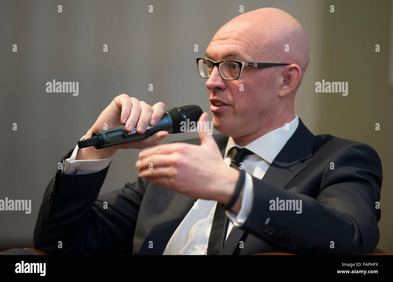David Dinsmore schottische Zeitung Executive und ehemaliger Redakteur der Zeitung The Sun. Stockfoto