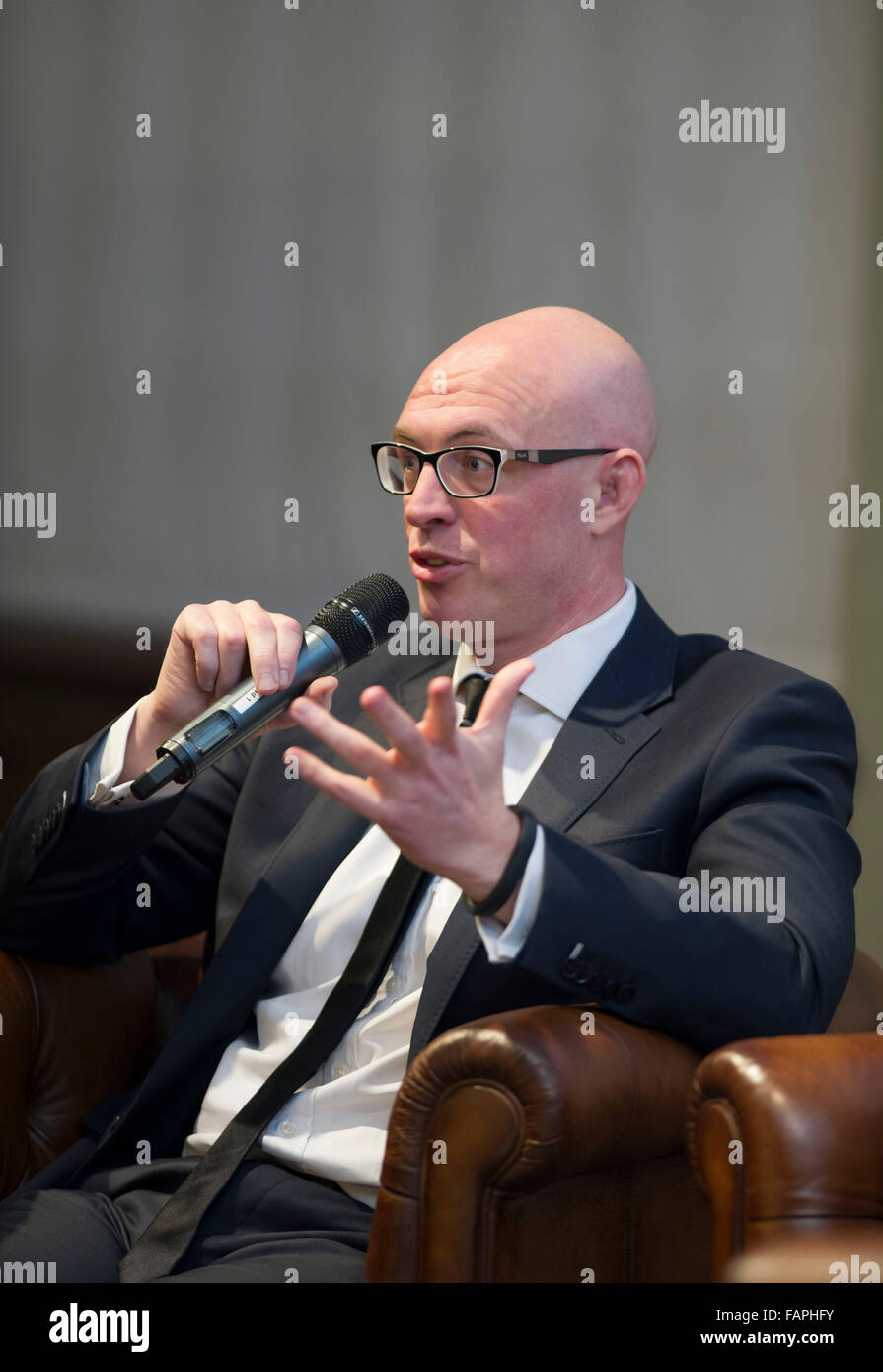 David Dinsmore schottische Zeitung Executive und ehemaliger Redakteur der Zeitung The Sun. Stockfoto