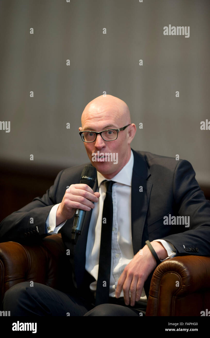 David Dinsmore schottische Zeitung Executive und ehemaliger Redakteur der Zeitung The Sun. Stockfoto