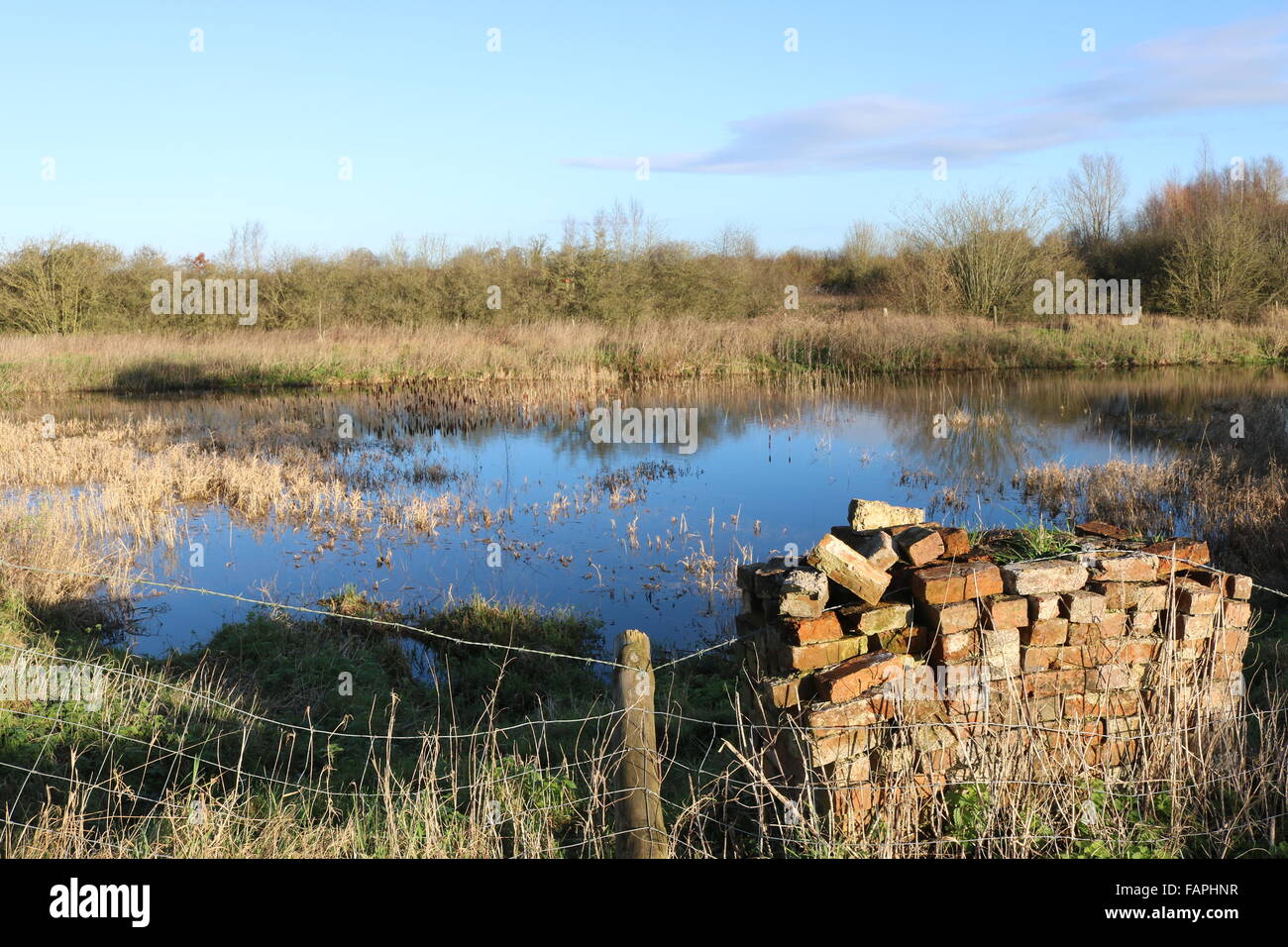 Latton Kreuzung wo die stillgelegten Themse-Severn und Wilts Berks Kanäle treffen. Stockfoto