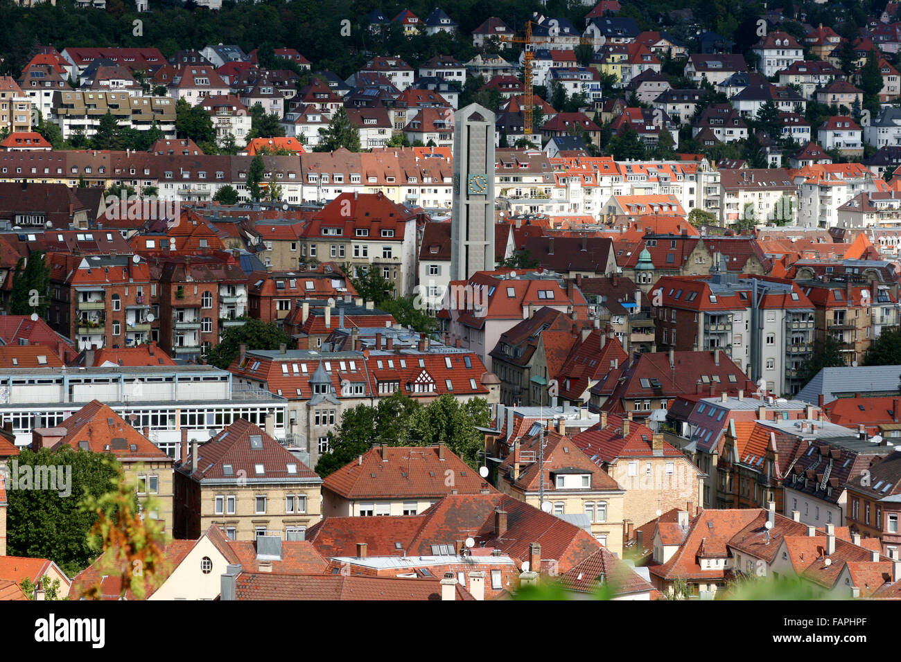 Stuttgart-Stadt Stockfoto