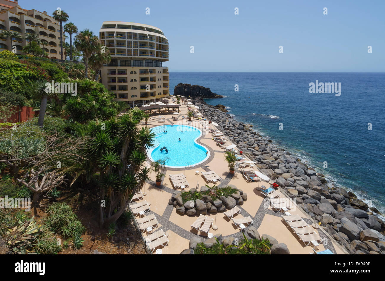 Madeira - Pestana Palms Hotel Stockfoto