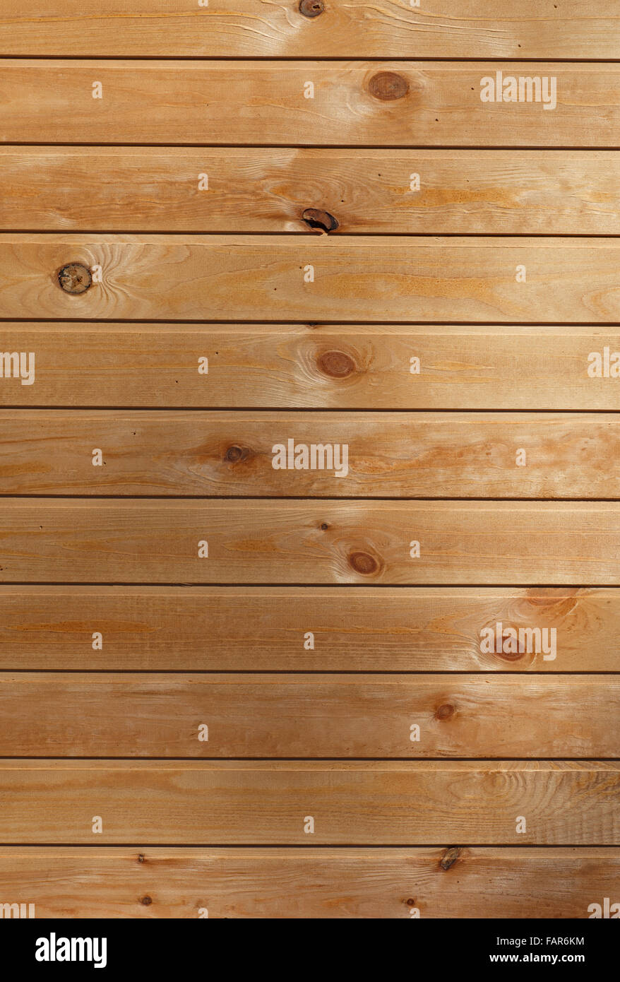 leichte braune Holzwand Hintergrund Stockfoto