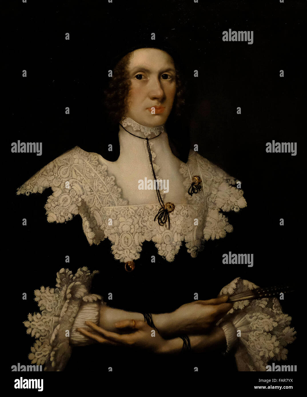 Marie Nichols - Peter Troueil ca. 1636 Stockfoto