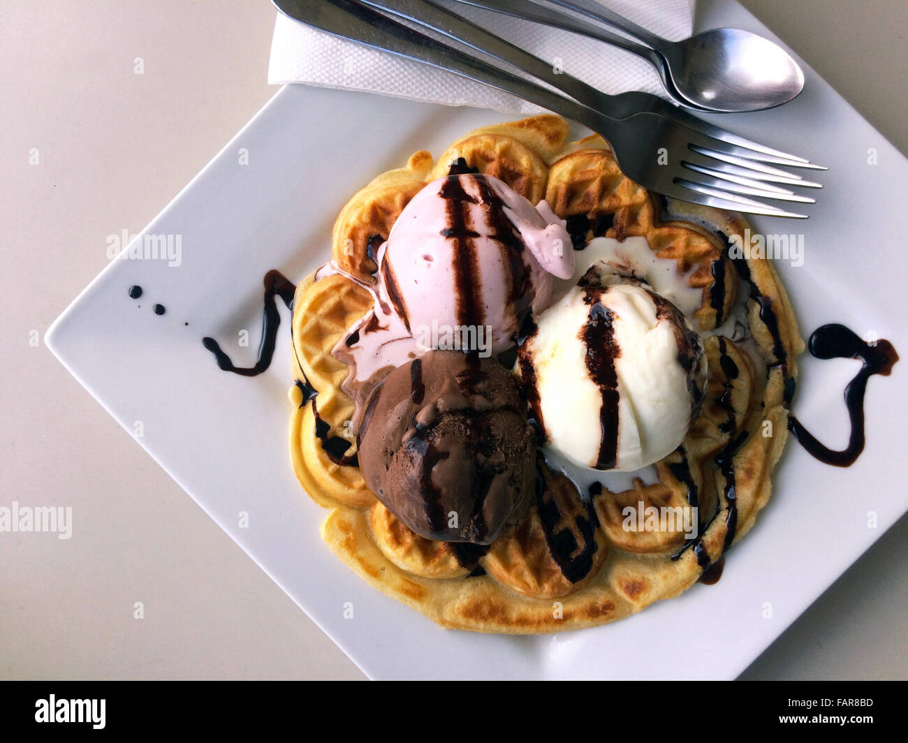 Eine Kugel Eis Auf Italienisch www.alamy.de
