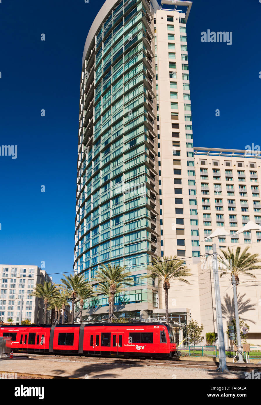 Das Omni Hotel in der Innenstadt von San Diego, Kalifornien Stockfoto
