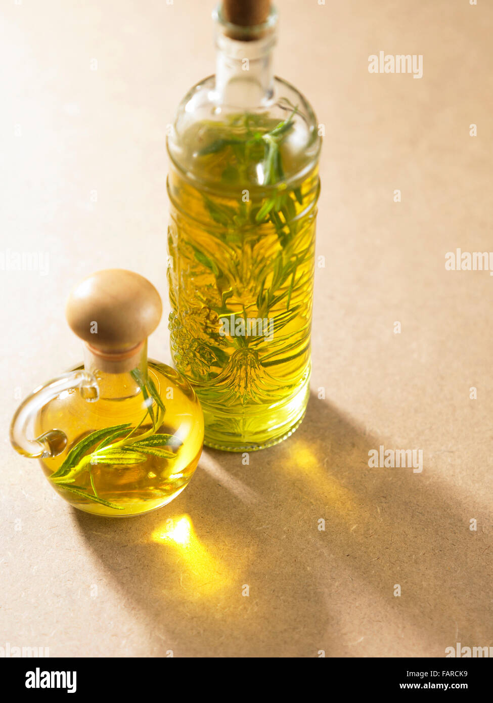 Stock Bild des Olivenöls Stockfoto