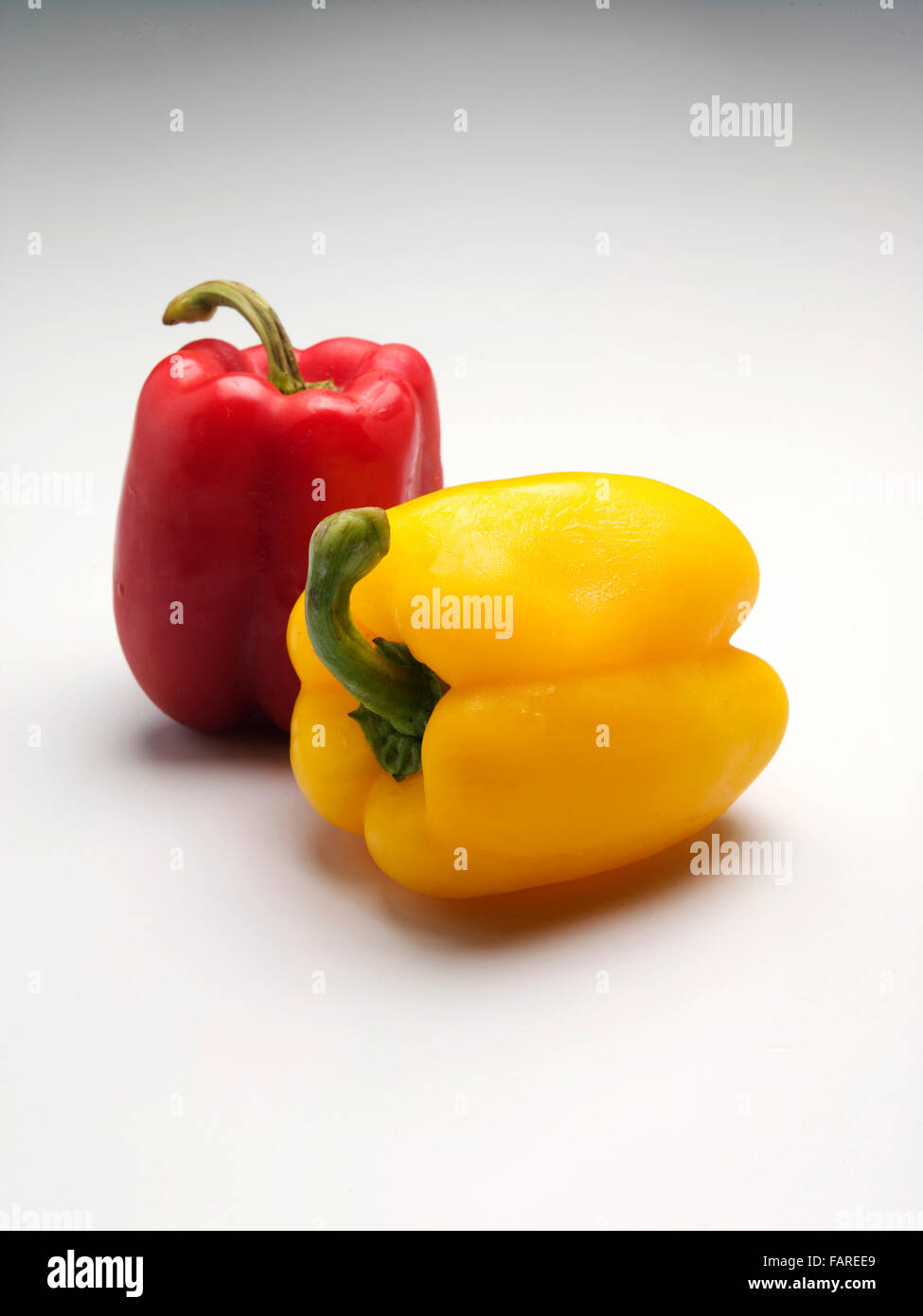 Paprika rot und yello Stockfoto