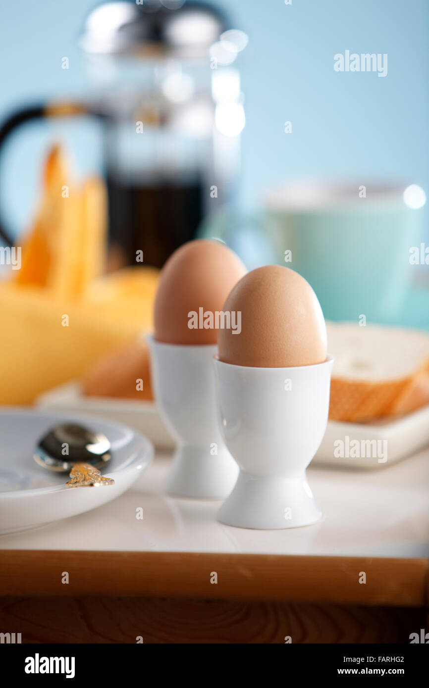 Stock Bild von der Kaffee-Presse Stockfoto