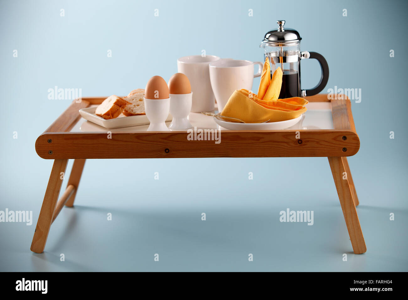 Stock Bild von der Kaffee-Presse Stockfoto