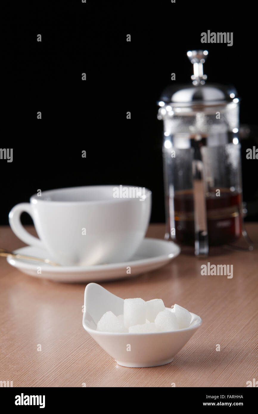 Stock Bild von den Zuckerwürfel Stockfoto