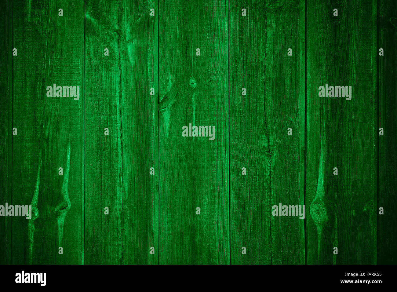 grüne Holzplatte Hintergrund oder aus Holz Textur Stockfoto