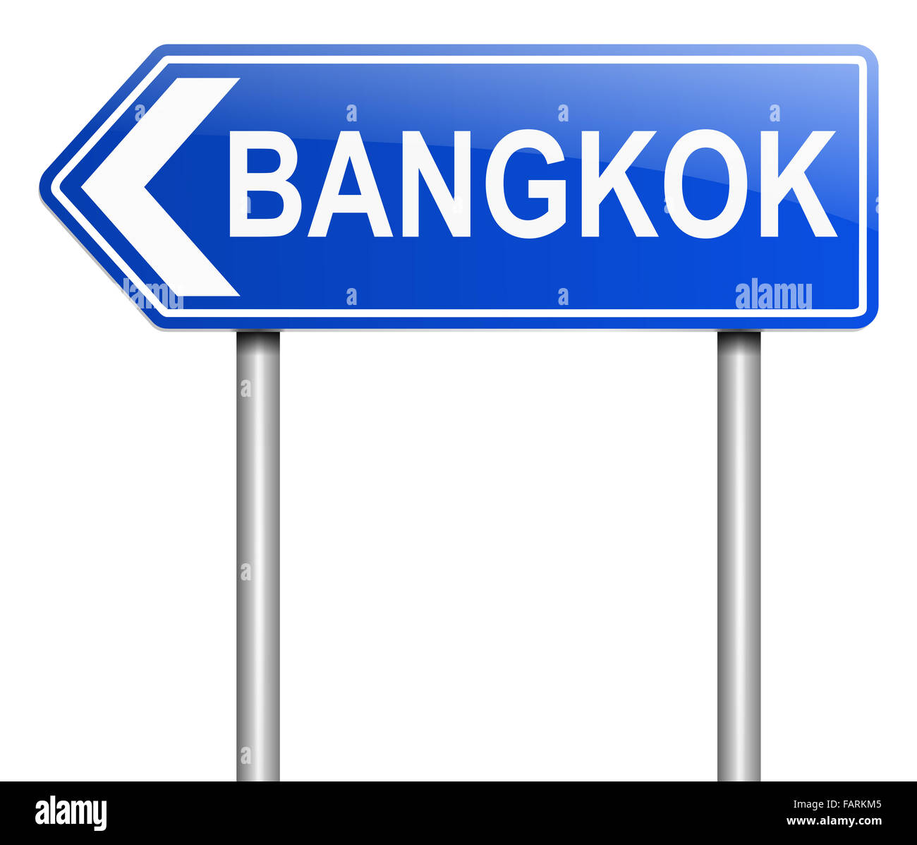Bangkok-Konzept. Stockfoto