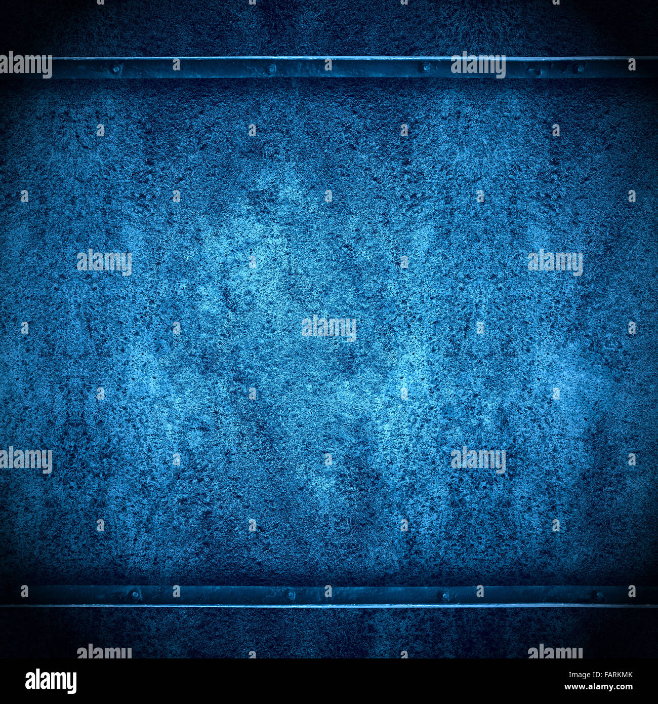 Zusammenfassung Hintergrund blau oder Rost Stahl Textur Stockfoto