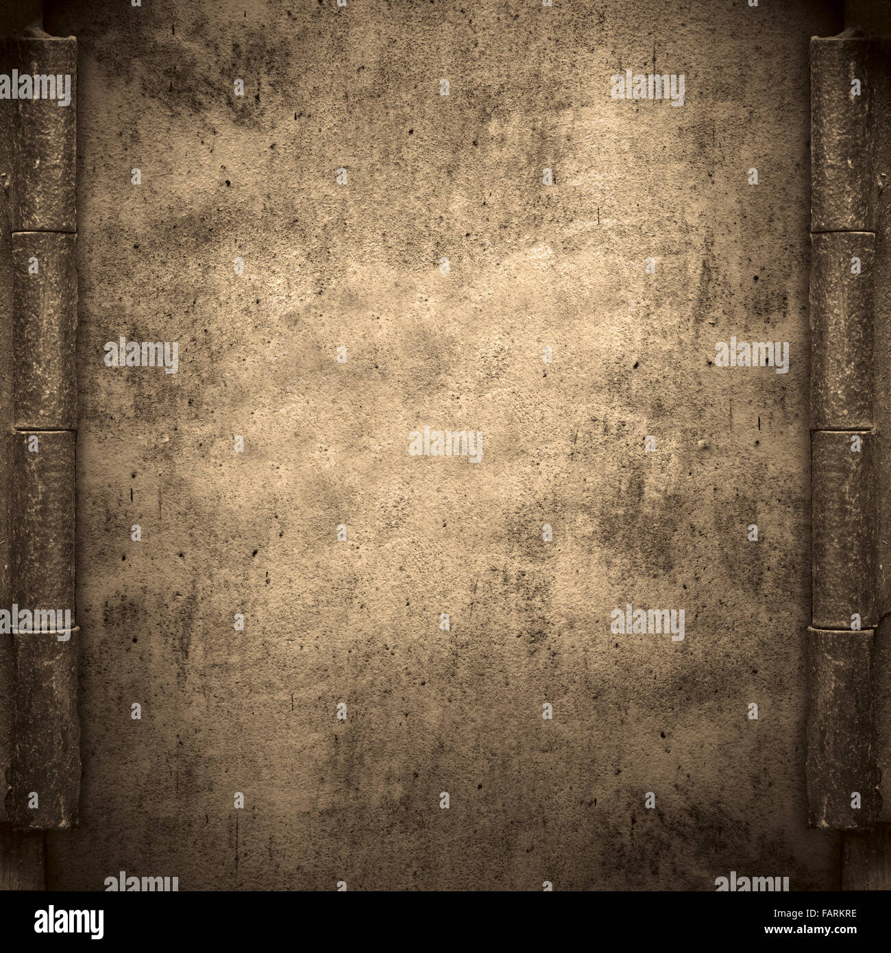 braune abstrakten Hintergrund oder grobe Muster Metall Textur Stockfoto