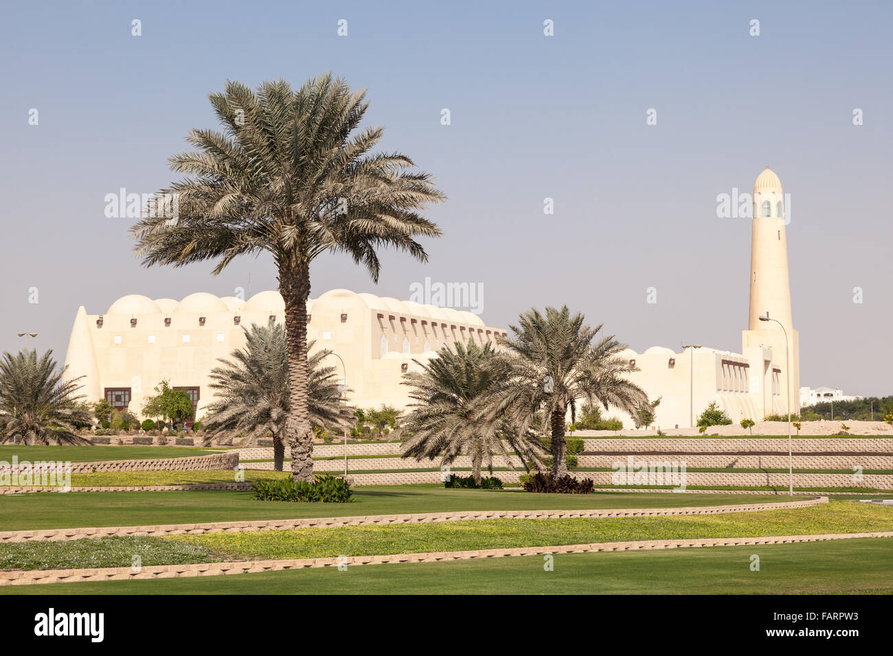 Große Moschee in Doha, Katar Stockfotografie Alamy