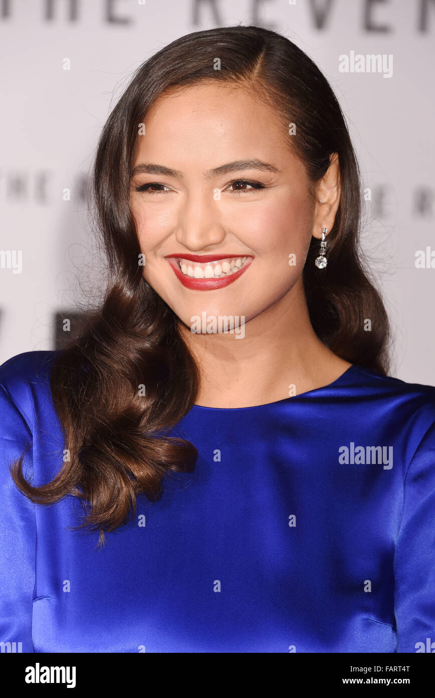 GRACE Taube kanadische Schauspielerin im Januar 2016. Foto Jeffrey Mayer Stockfoto