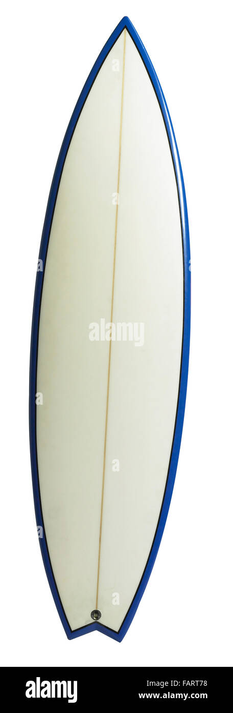 Stock Bild des Surfboards mit Beschneidungspfad Stockfoto