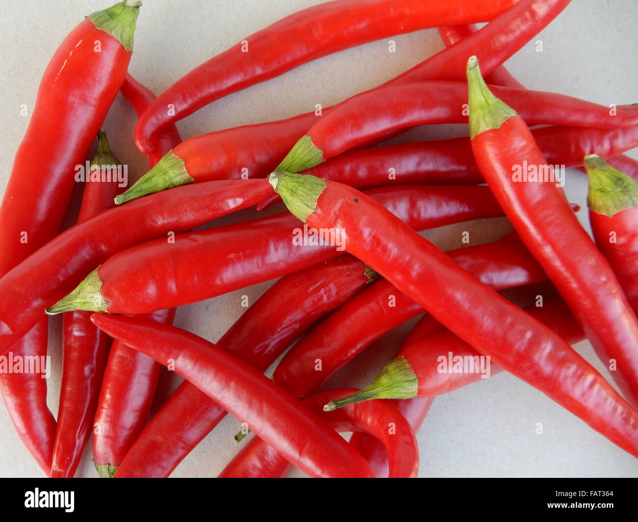 Chili Peppers Stockfoto