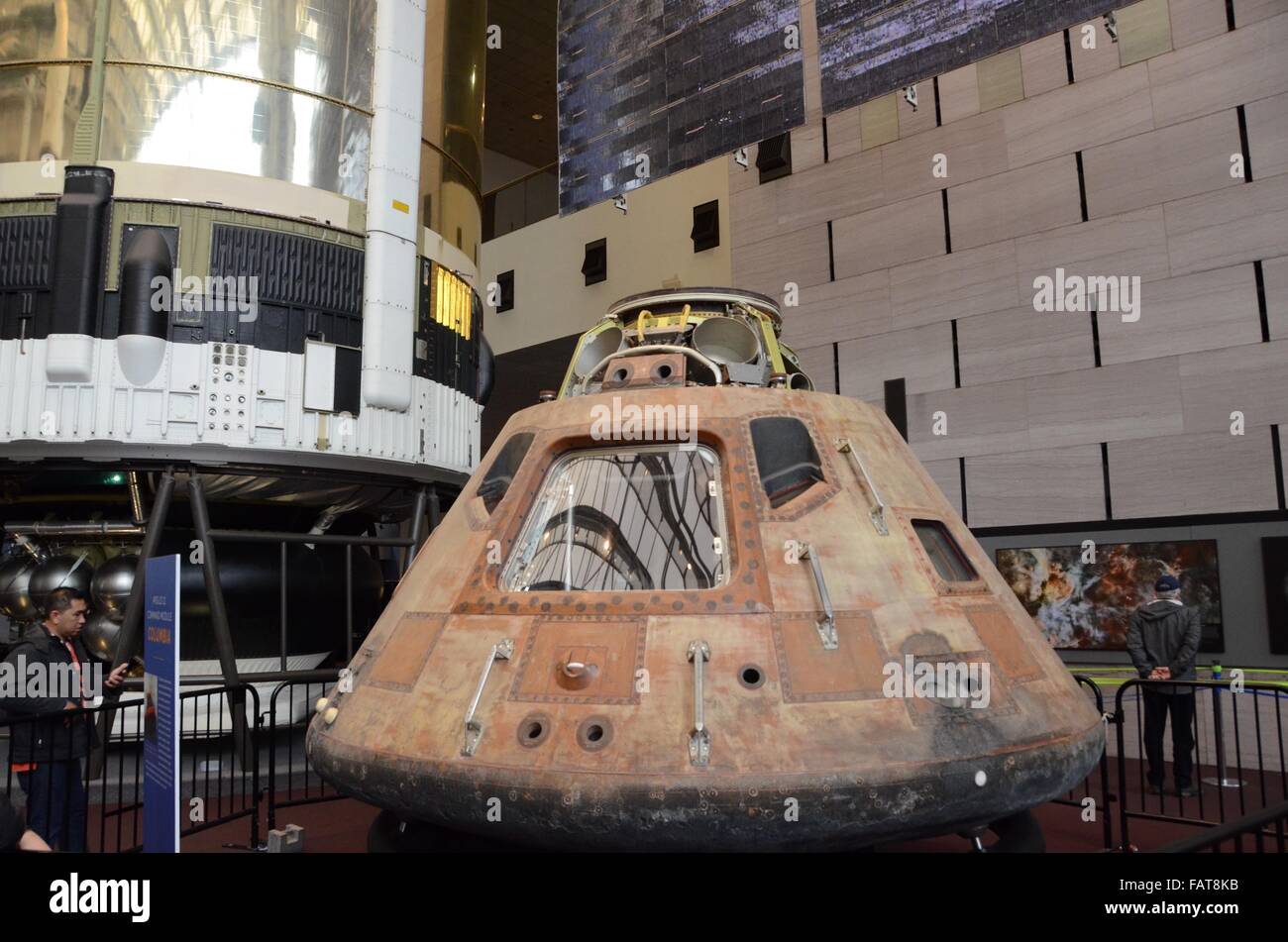 National Air and Space Museum Apollo 11 Stockfoto