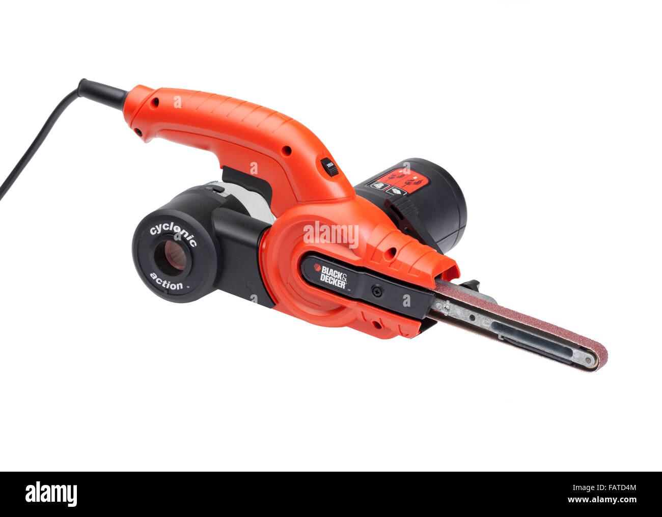 Schwarz & Decker Powerfile Bandschleifer Stockfoto