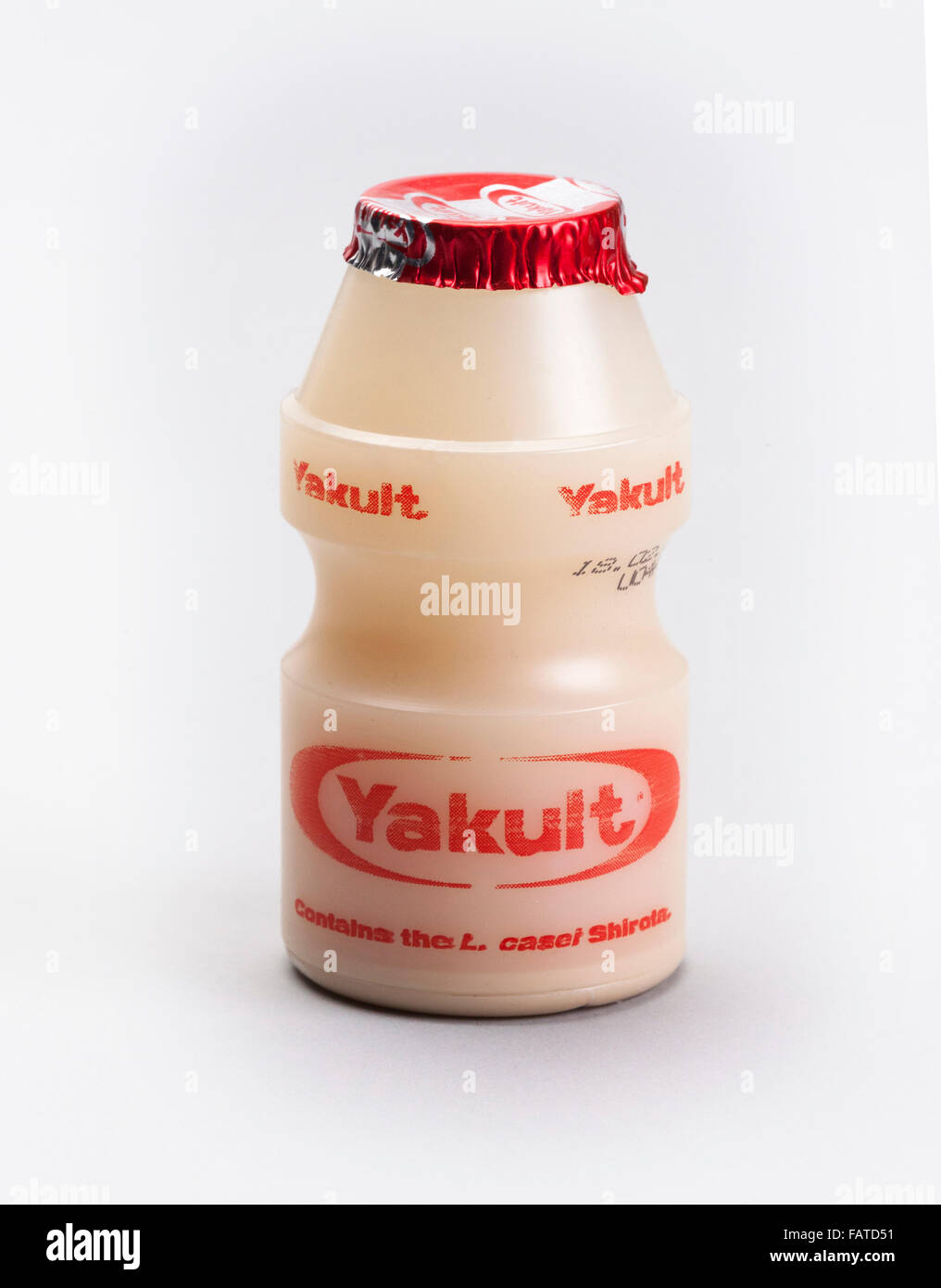 Yakult probiotische Milchprodukte Stockfoto