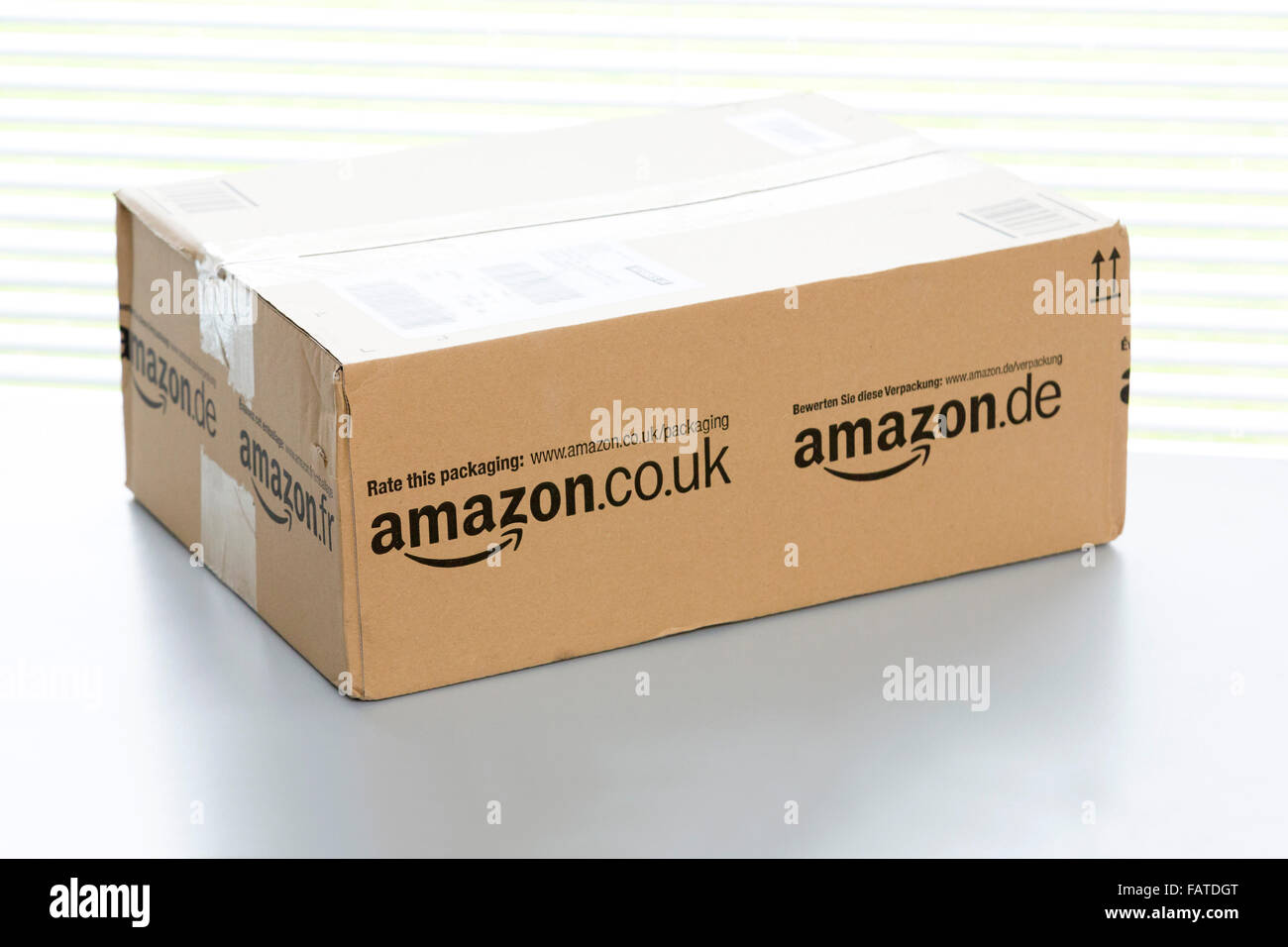 Amazon-Paket Stockfoto