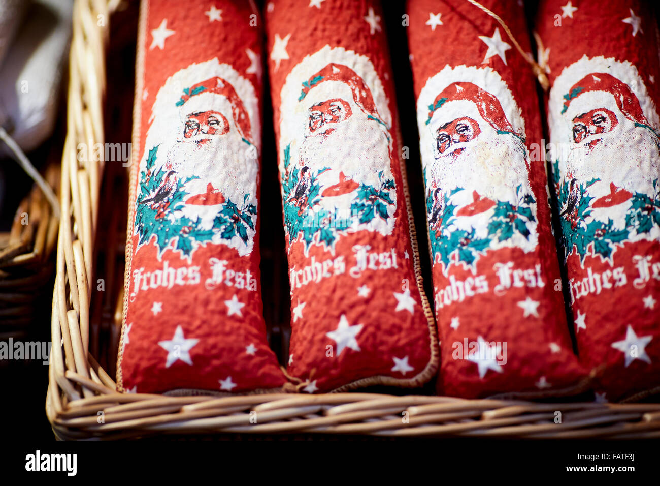Chester Stadtzentrum deutsche Styke Weihnachtsmarkt Märkte 2015 Basar Hersteller Händler Händler unabhängigen Läden Käufer Verkäufer s Stockfoto