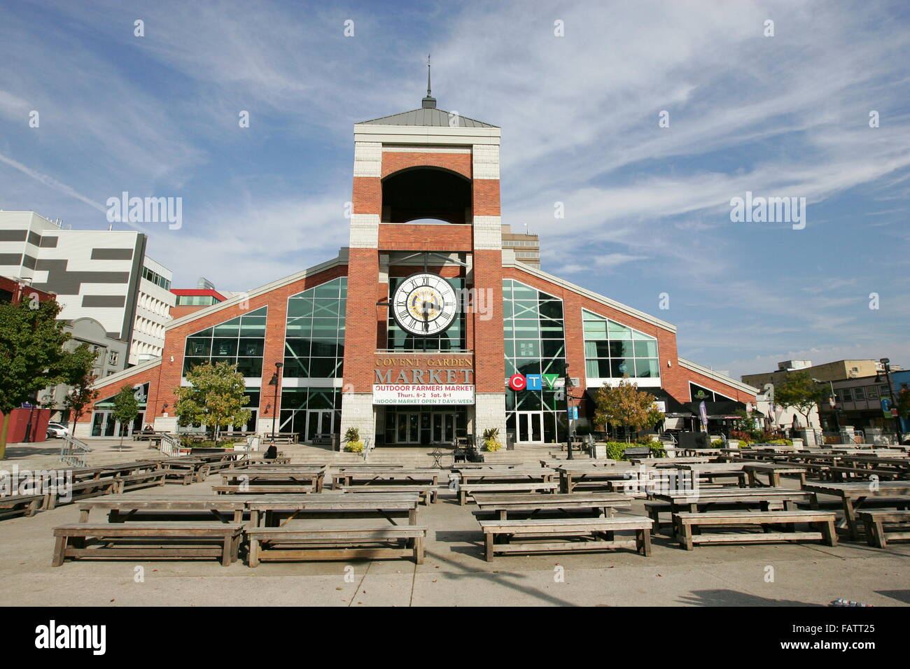 Covent Garden Market London Ontario Stockfoto