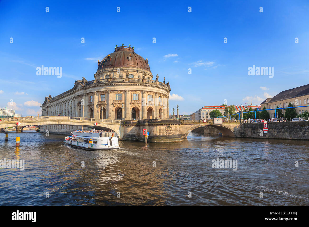 Bode-Museum auf der Museumsinsel in Berlin-Deutschland Stockfoto