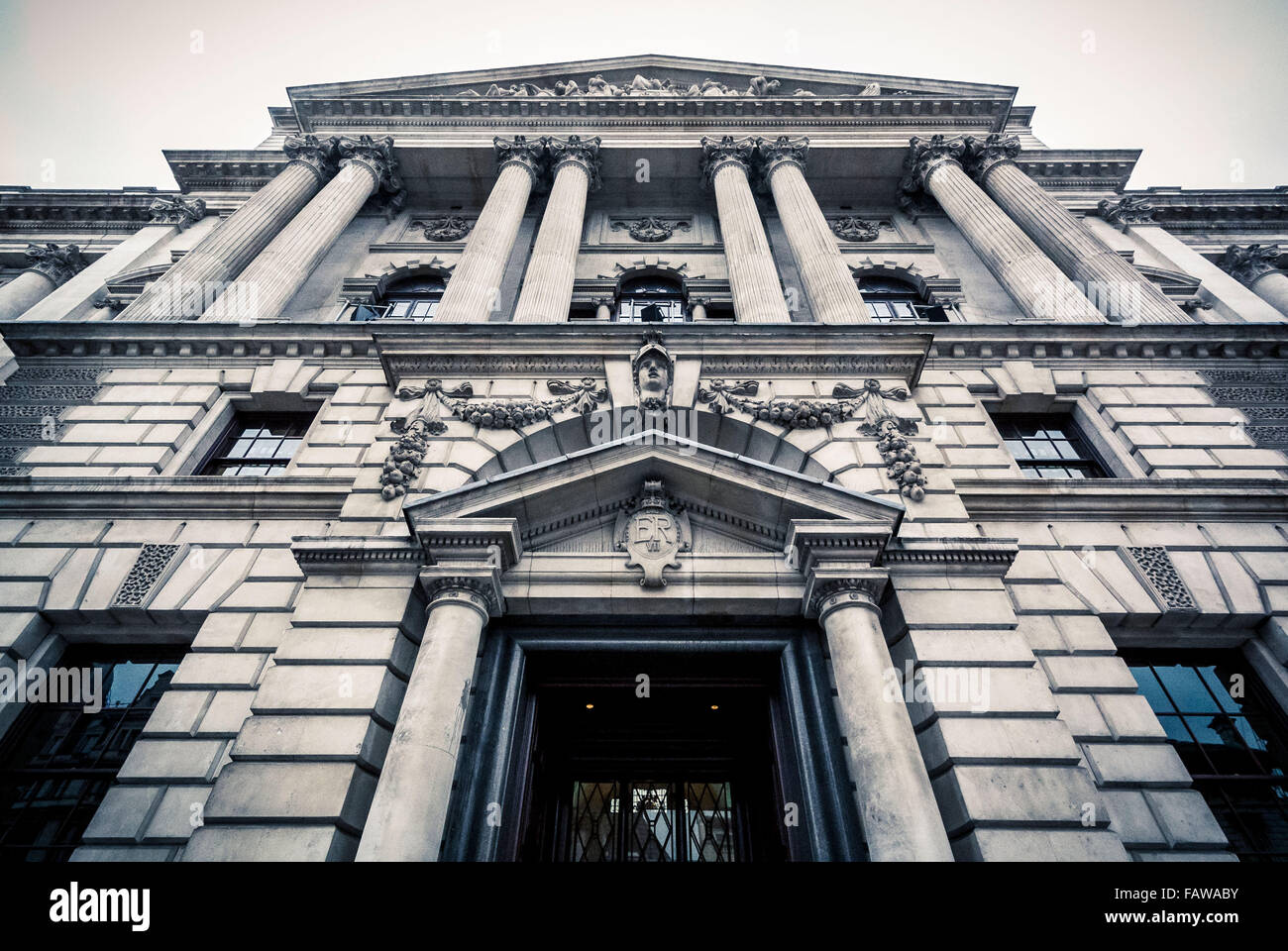 Ministerium für Kultur, Medien und Sport, HM Revenue and Customs, Gebäude in Whitehall, London, UK. Stockfoto