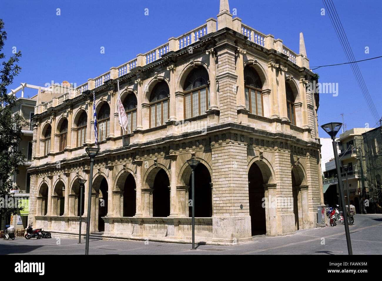 Griechenland, Kreta, Heraklion, venezianische Loggia Stockfoto