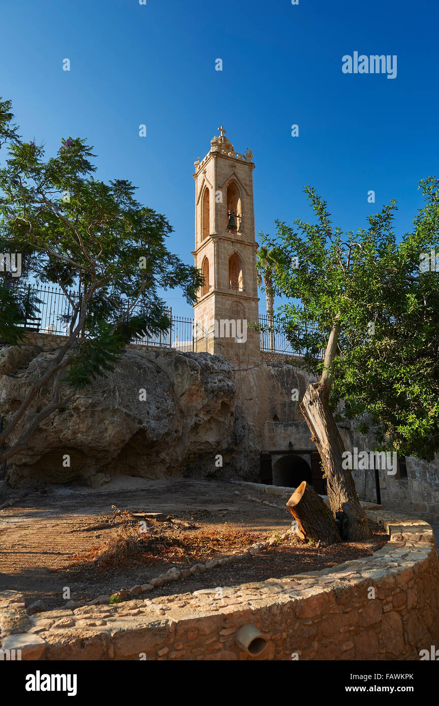 Glockenturm des alten Klosters in Ayia Napa, Zypern Stockfoto
