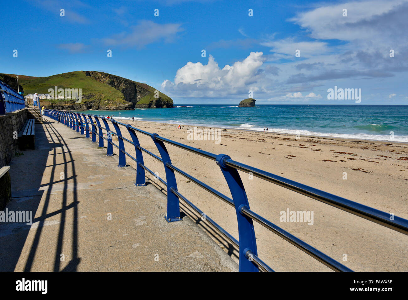 Portreath Strand; Cornwall; UK Stockfoto