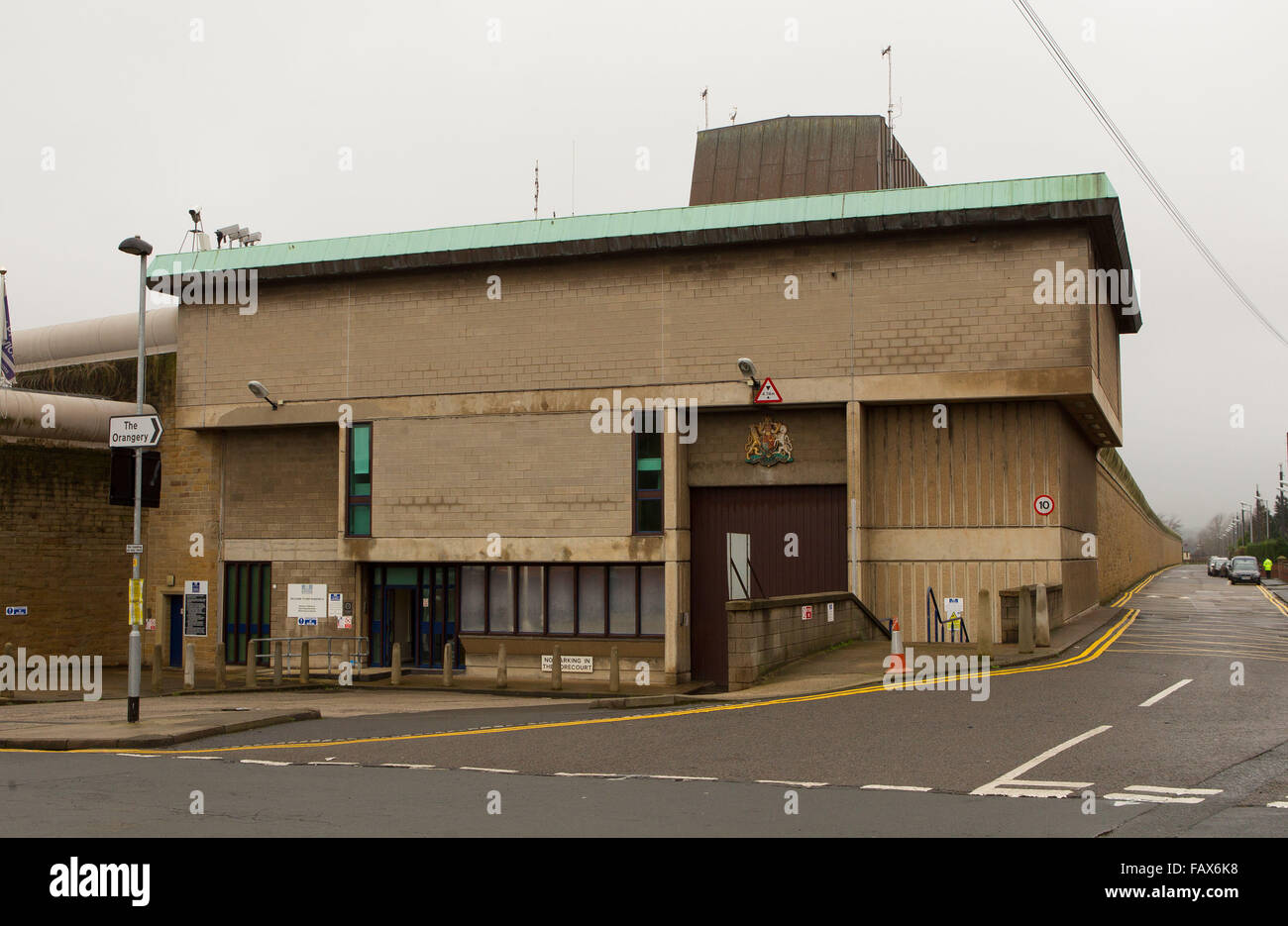 HMP Wakefield, ihrer Majestät Gefängnis Wakefield. Kategorie A Männer Gefängnis Stockfoto