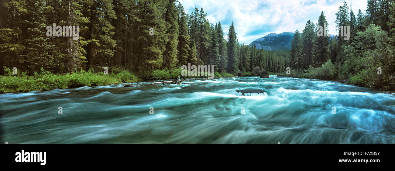 617 Velvia 50-Film, diese schöne Landschaft zu erfassen, Stockfoto