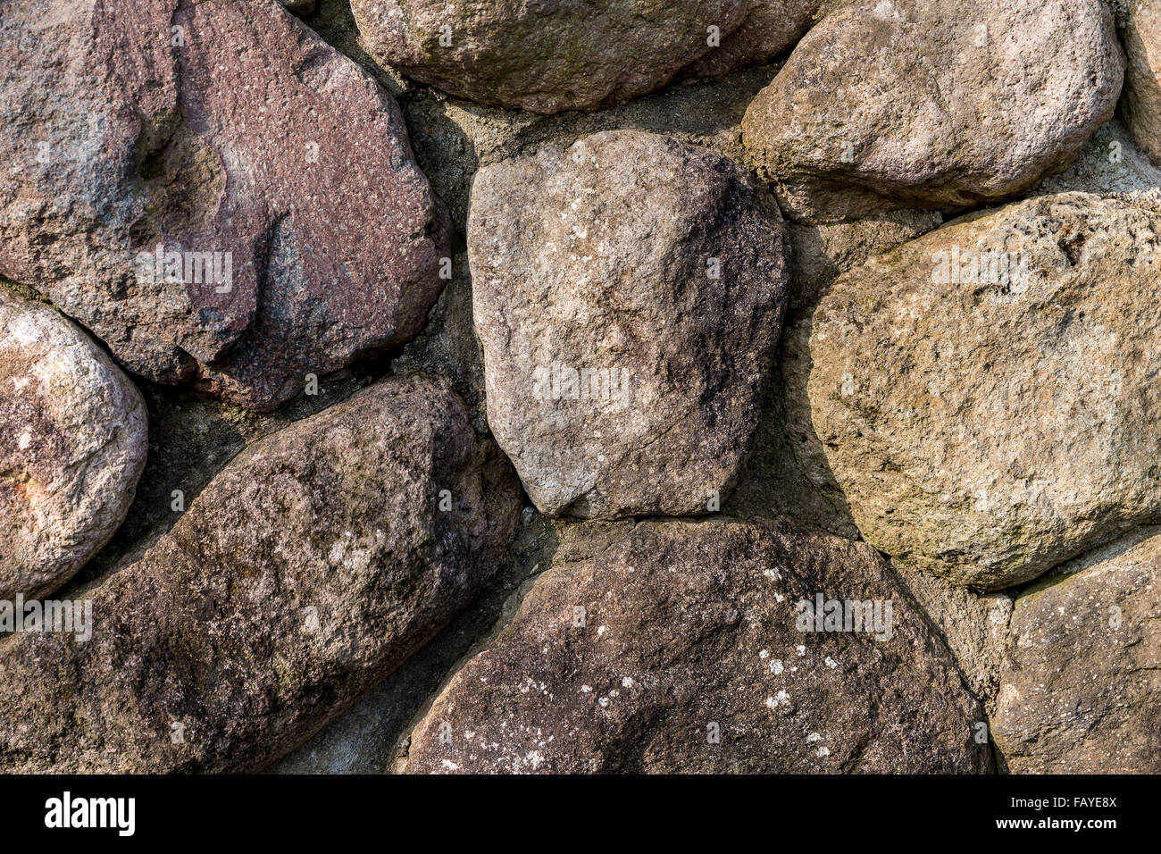 Muster aus Stein oder Felsen Wand Hintergrund. Stockfoto