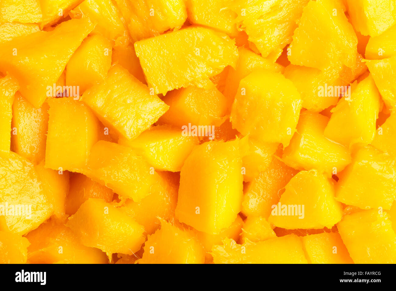 Mango-Nahaufnahme-Textur Stockfoto