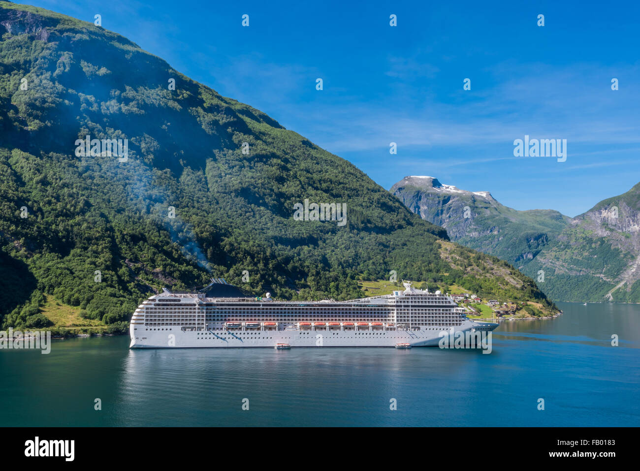 Norwegen-Landschaft Stockfoto