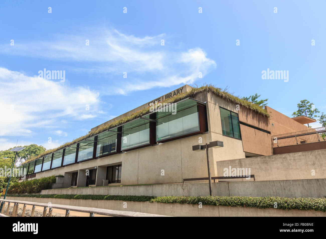 WOP State Library of Queensland, Brisbane. South Bank Brisbane Queensland Australien Ozeanien Stockfoto