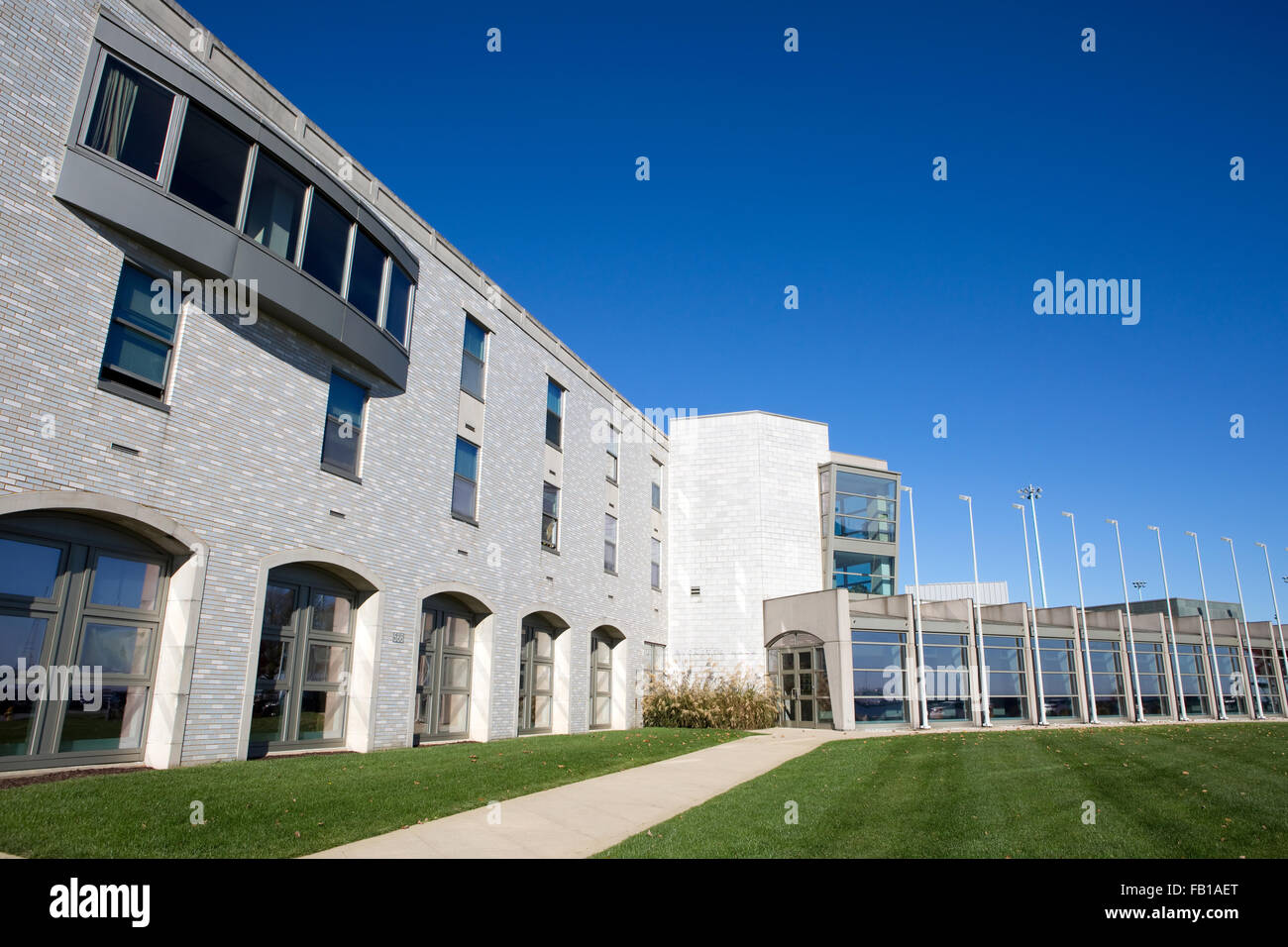 Ricketts Hall an der Marineakademie der Vereinigten Staat befindet sich in Annapolis, Maryland, USA. Stockfoto