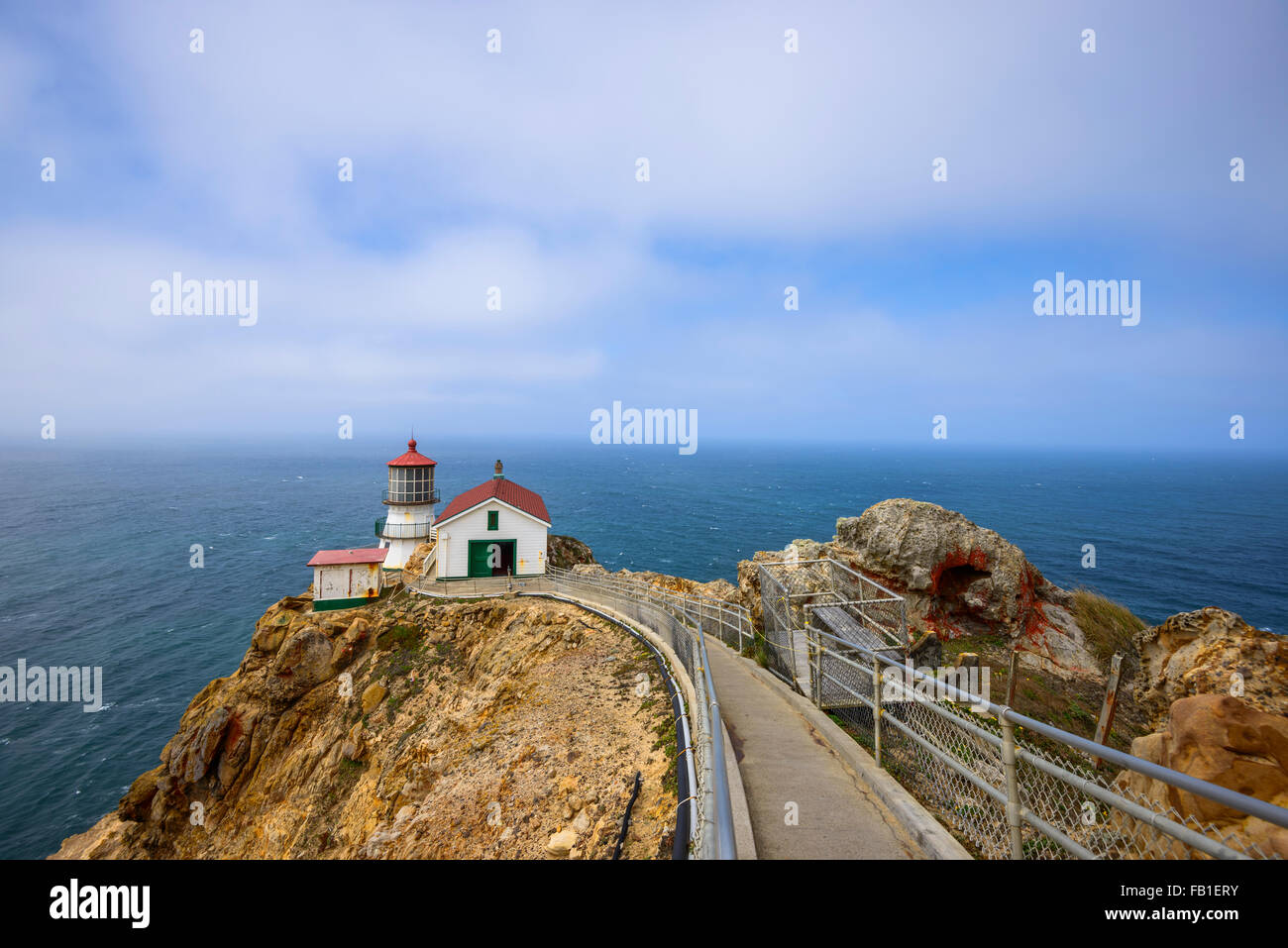 Point Reyes Leuchtturm Stockfoto