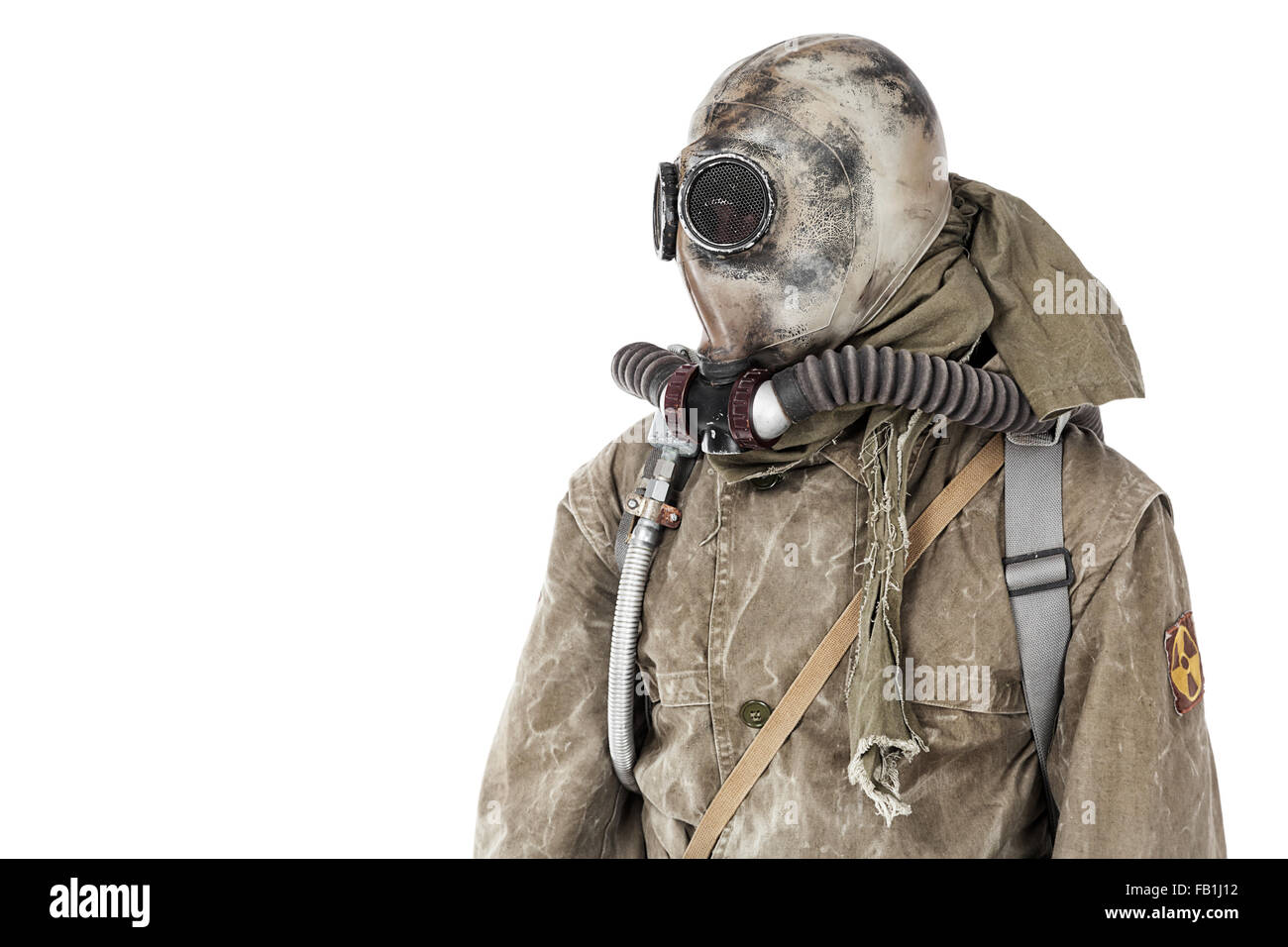 Nukleare Post-Apokalypse Stockfoto