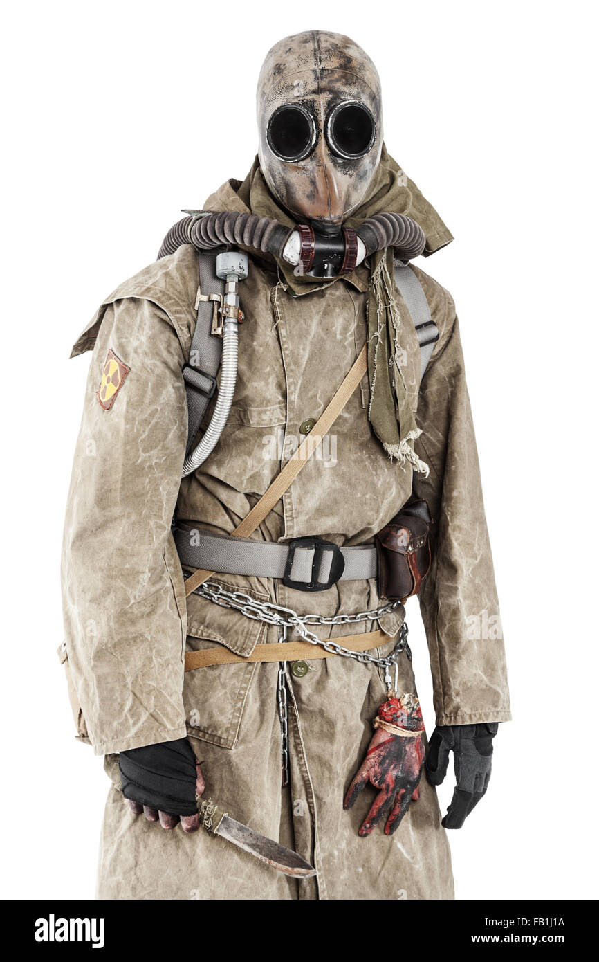 Nukleare Post-Apokalypse Stockfoto