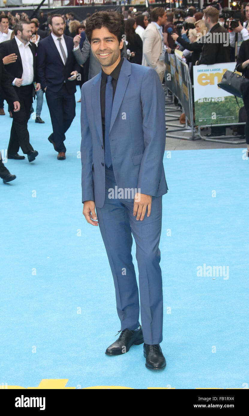 9. Juni 2015 - London, England, UK - Adrian Grenier Teilnahme an "Entourage" Europäische Premiere, Vue West End, Leicester Square Stockfoto