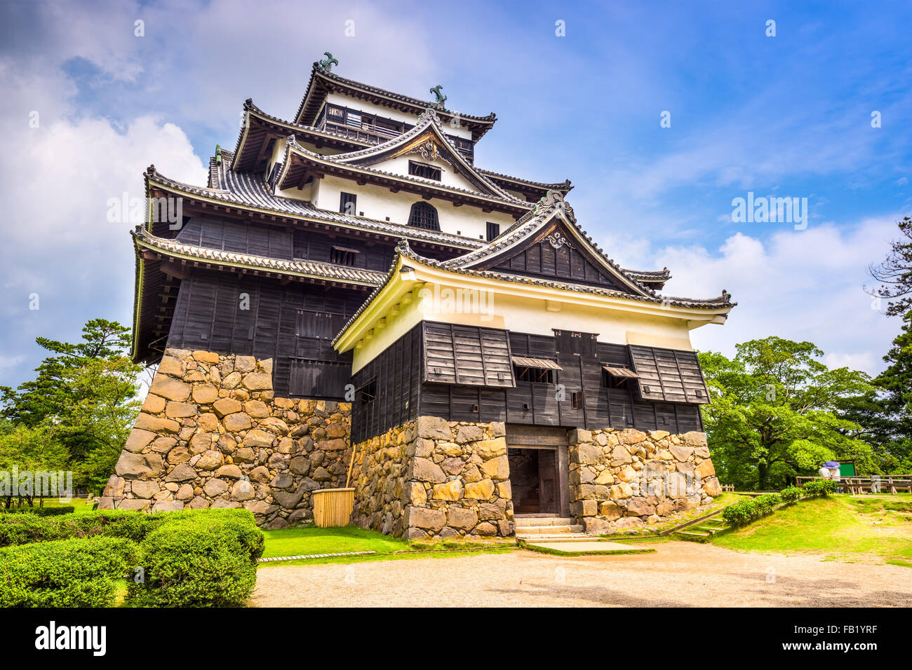 Matsue, Japan auf der Burg. Stockfoto