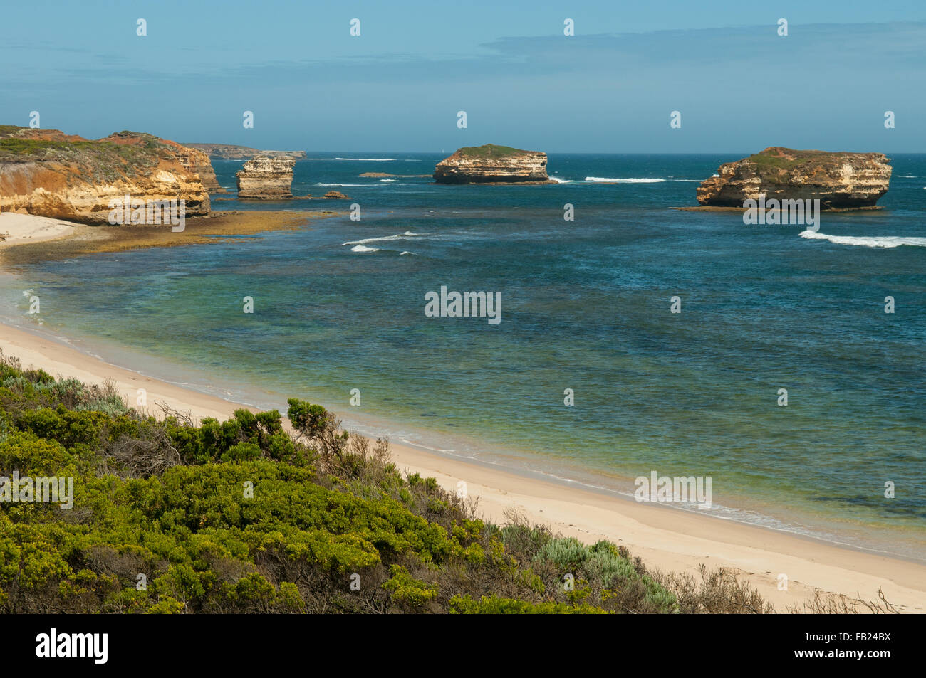 Bay of Islands, Great Ocean Road, Victoria, Australien Stockfoto