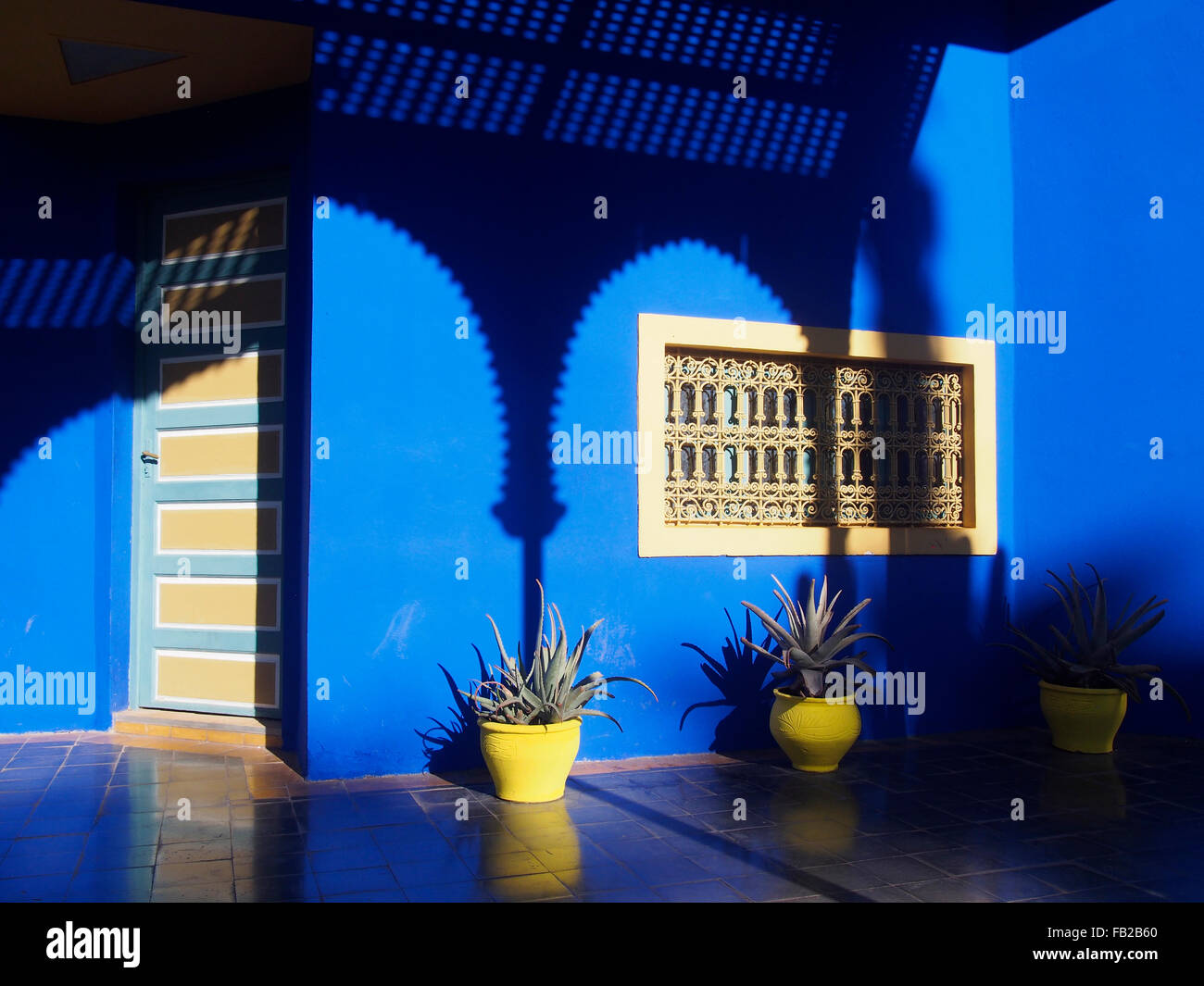 Berber-Museum, Jardins Majorelle, Marrakesch, Marokko Stockfoto